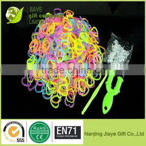 Colorful Loom Band Kit/Mixed Colors DIY Rubber Loom Bands thumbnail-2