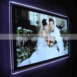 Acrylic Panel Advertising LED Box RGB Lightbox Sign thumbnail-1