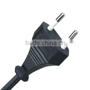 Convenient&Safe&Practical 1m Euro 2 Pin Power Plug Lead to IEC C7 (Figure of 8 FIG8) 1 Metre EU Cable Cord thumbnail-4