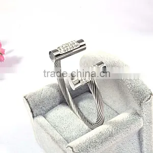 2016 Trending Jewelry Friendship Bracelet Cuff Bracelets Bangles in Silver thumbnail-5
