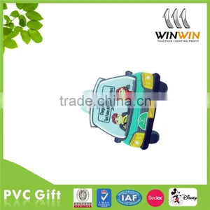 Mini Cartoon Taxi Shape PVC Luggage Tag thumbnail-1