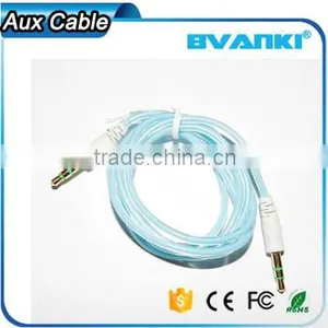 2016 Best Selling Products High Quality 3.5mm Jack Audio Cable, Audio Male to Male Cable, Car Aux Audio Cable Usb Cable Supplier's Choice thumbnail-2