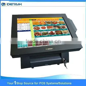 DTK-POS1568B Factory Supply Fast Delivery 15 Inch MSR Cheap POS System thumbnail-2