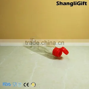 Soy Sauce Bottles 120ml Transparent Glass Spice Bottle Plastic Cap thumbnail-4