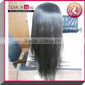 Cheap Wholesale 18 Inches Long Human Hair Wigs thumbnail-1