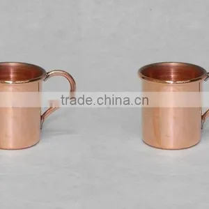 Pure Solid Copper Mugs Absolut for Vodka thumbnail-1