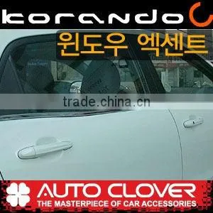 Ssangyoung Korando C Chrome Window Accent Molding thumbnail-1