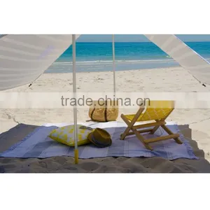 New Product Anti-UV uv 50 Beach Sunshades Portable Folding Beach Sun Shelter thumbnail-5