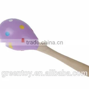 Mini Wooden Musical Instruments Wooden Maracas thumbnail-1