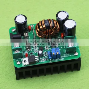 DC-DC 600W Boost Module Solar Powered Laptop Power 10-60V L 12-80V High Power thumbnail-1
