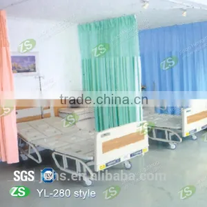100% Polyester Waterproof Antibacterial Hospital Curtain for Emergency Room thumbnail-1