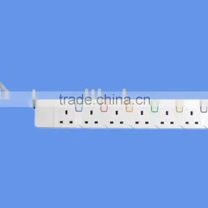6 Way Extension Socket+switch thumbnail-1