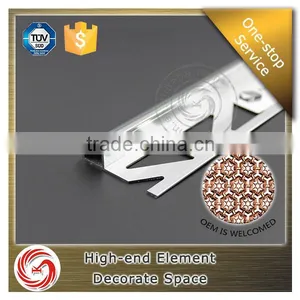 Quality and Quantity Assured Aluminium Quarter Round Tile Trim Aluminium Metal Tile Trim thumbnail-6