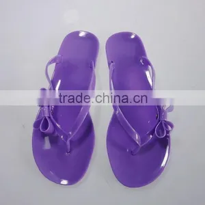 2015 New Fashion Flower Ladies Pvc Slipper thumbnail-4