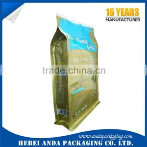 Printed Stand up Dog Food Bag 1kg / Flat Bottom Dog Food Bag With Zipper 2kg thumbnail-1