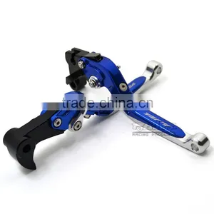 LS-001-R115 Aftermarket Foldable Extendable CNC Aluminum Motorbike Brakes Clutch Levers For Yamaha R1 thumbnail-2