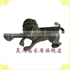 Antique Brass Copper Lock and Key for Chinese Antique Furniture thumbnail-1