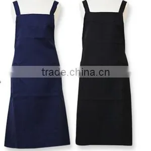 OEM Cotton Plain Cheap Promotion Wholesale Waiter Work Apron thumbnail-3