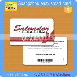 Higt Quanlity PVC Gift Card With Barcode thumbnail-1