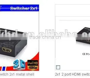 3D Support,4K x 2k HDMI Spillter 1 to 2 Cheaper Price Hdmi Splitter 2 in 1 Out thumbnail-1