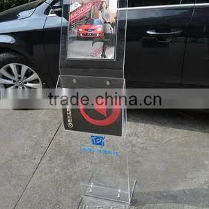 Magazine Display Stand Holder, Acrylic Display Stand, Brochure Board thumbnail-5
