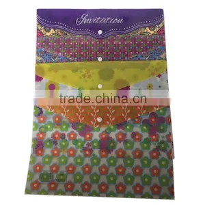 2016 China Supplier Factory Price A4 Szie PP Document Bag thumbnail-1
