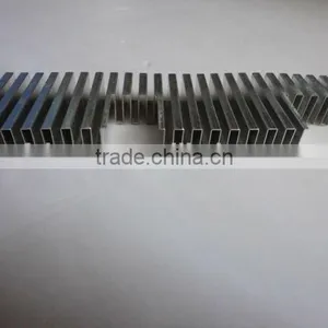 Aluminum Pin Fin With Threaded Standoffs Designed to Mount a Fan Foled Aluminum Fin thumbnail-3