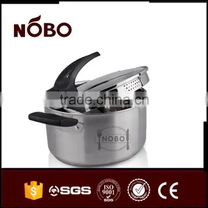 High Quality Stainless Steel Stock Pot, Boiling Pot thumbnail-5