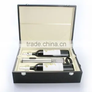 Newest Leather Wine Accessories Box Design thumbnail-1