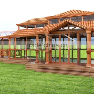 Aluminum Alloy Novel Design Intelligent Control Sun Room/greenhouse thumbnail-2