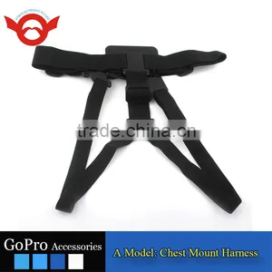A Model:Chest Mount Harness Chest Body Strap for GoPro Hero 2/3/3+/4/4 Session Gopro Head Strap thumbnail-5