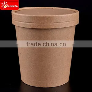 12oz Kraft Paper Soup Cup thumbnail-1