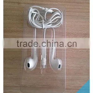 Dual Tone Hole Design Wire Stereo Earphone With Mic, for Cellular Phone, Tablet Pc, Video Phone, MP3/MP4 thumbnail-1