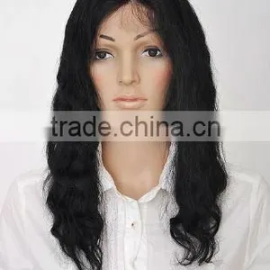 Full Lace Wig With Slight Wave Indian Hair Soft and Smooth Hair thumbnail-1