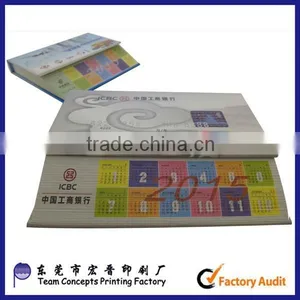 Innovative Shape Customer Note Pad With Printed Calendar thumbnail-3