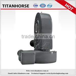 Worm Gear Rotation Slewing Drive for Satellite Receiver and Radar thumbnail-2