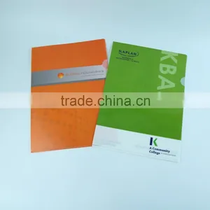 Custom Color PP L Shape Executive File Folder, L Shape Plastic Folder, a4 Portable File Folder Bag for Business thumbnail-3