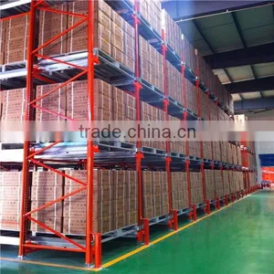 China Power Coat High Density Finish Radio Shuttle Pallet Racking System thumbnail-1