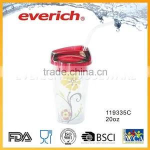 Double Wall Durable Colored Oem Print Photo On Cup thumbnail-3