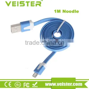 1M Micro USB Cable V8 5P Mobile Phone Charging Cord 2.0 Data Sync Charger Cable for Samsung Galaxy Android thumbnail-3