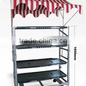 Show Trolley With Roof for Flower Shop thumbnail-3