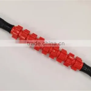 Hot Sale Simplicity Fastion Fitness-Mad Muscle Roller Travel Six-wheeled Massage Stick thumbnail-2