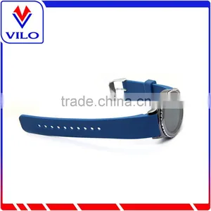 Blue Smart Watch Bracelet Silicon Watch Band /Leather Strap Wristband For SAMSUNG GEAR S R750 thumbnail-5