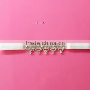 2015 Hot Selling Factory Price Rhinestone Connector Decoration Headband (RCH-29) thumbnail-1