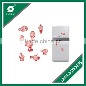 CUSTOM DESIGN CHEAP PVC FUNNY WINDOW LABEL STICKERS FOR DECORATIVE REFRIGERATOR thumbnail-1