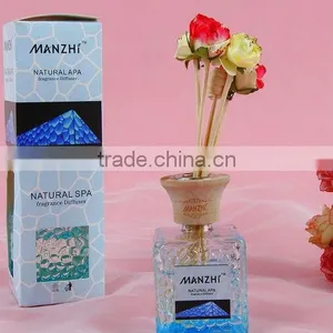 Aroma Diffuser Rattan Air Freshener With Flower AS110 thumbnail-1