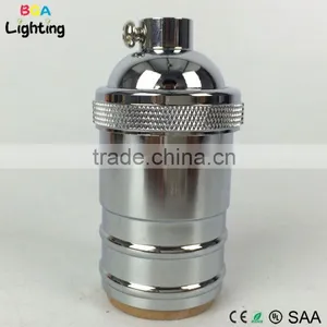 CE E27 Brass Vintage Edison Pendant Light Socket For DIY Ceiling Light thumbnail-1