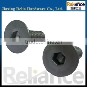Big Head A4 Stainless Steel Screw Full Threaded Hexagon Flat Countersunk Head Machine Screw With Different Size Are Acceptable thumbnail-1