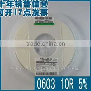 Resistors 0603 10R 5% NEW thumbnail-1