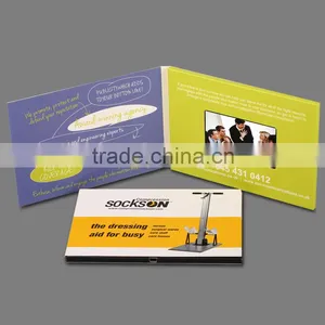 2016 the Newest Invitation Lcd Video Greeting Card,lcd Video Brochure Card thumbnail-3